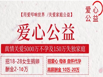 灵寿捐卵助孕生子 爱心志愿者招募